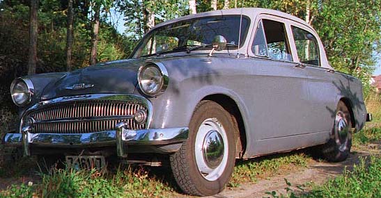 A 1957 Hillman Minx Special Saloon owned by Terje Ellefsr d in Sandefjord