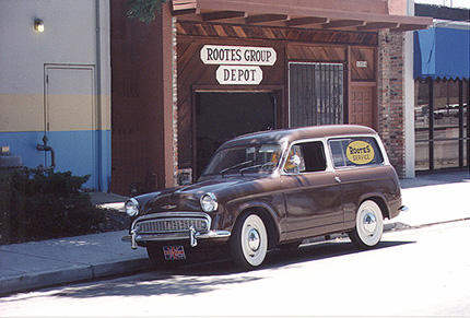 1960 Hillman Husky My first upgrade was to put 389 gears in the back